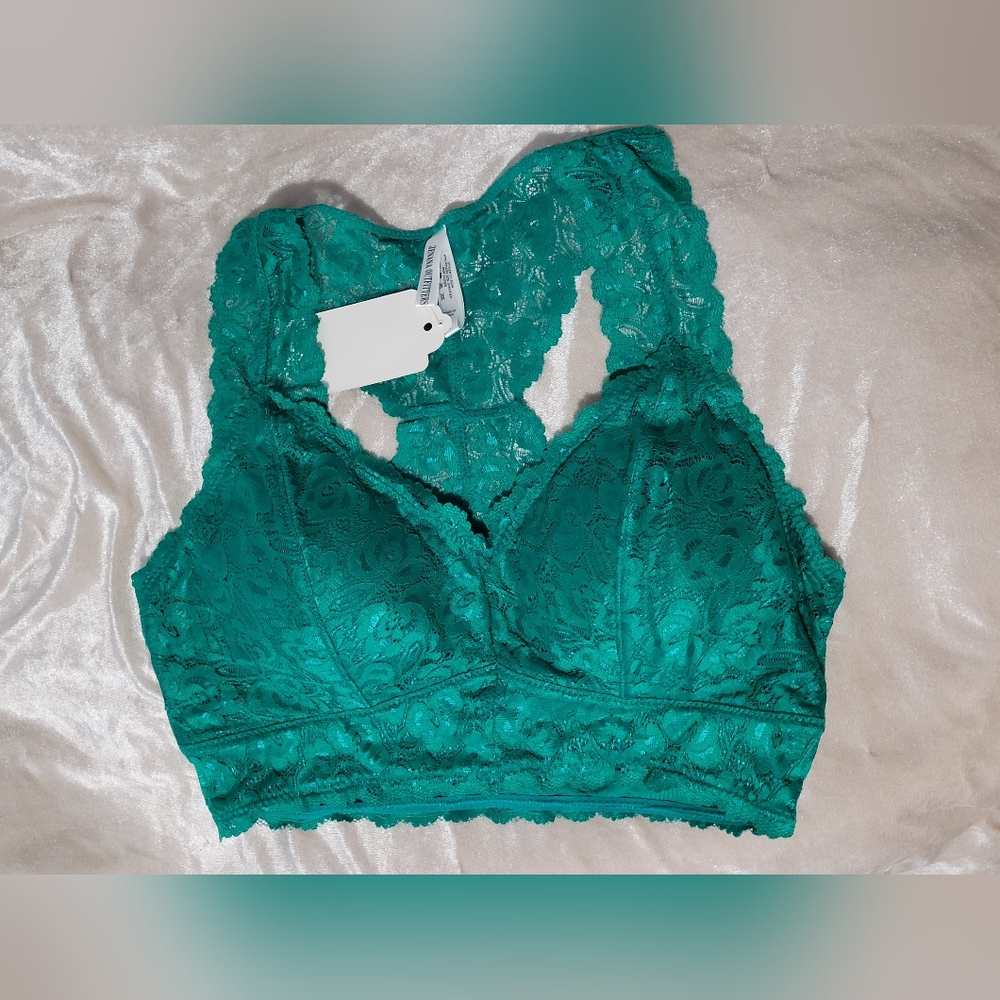 1X Kelly Green Victoria Bralette
